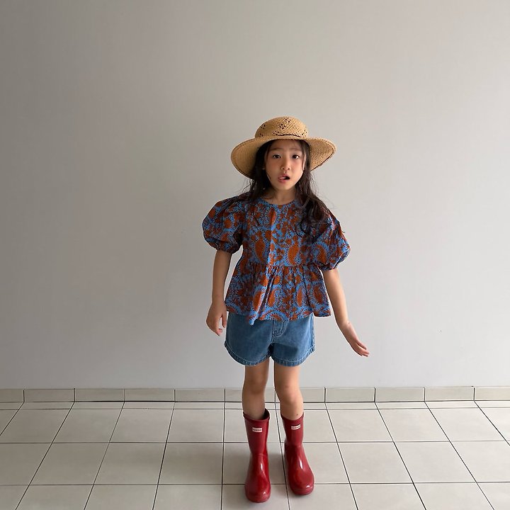 【予約】Isabel blouse / cantucci studio XS-JS,Adult