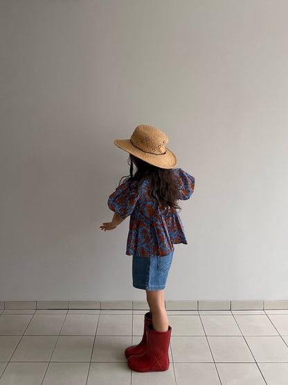 【予約】Isabel blouse / cantucci studio XS-JS,Adult