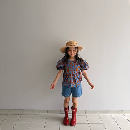【予約】Isabel blouse / cantucci studio XS-JS,Adult
