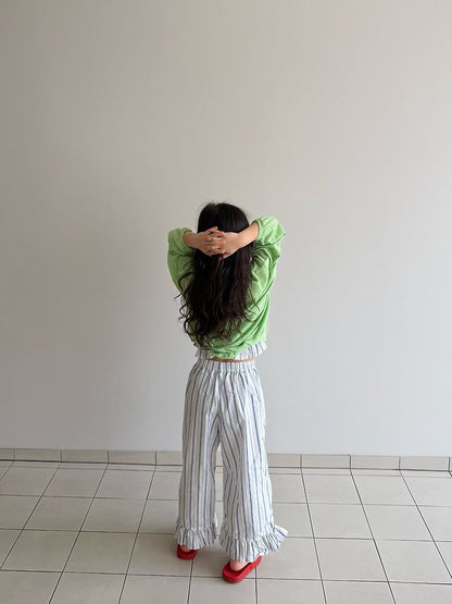 【予約】Misha frill pants / cantucci studio XS-XL