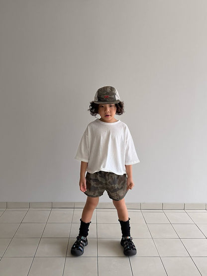 【予約】camouflage short pants / cantucci studio XS-JS
