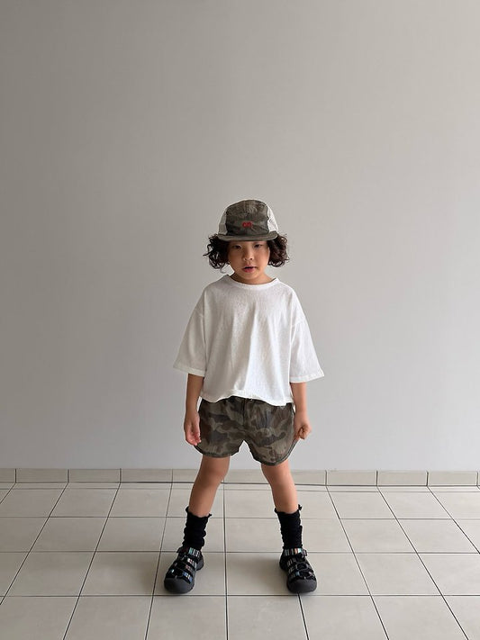 【予約】camouflage short pants / cantucci studio XS-JS