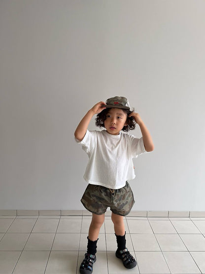 【予約】camouflage short pants / cantucci studio XS-JS