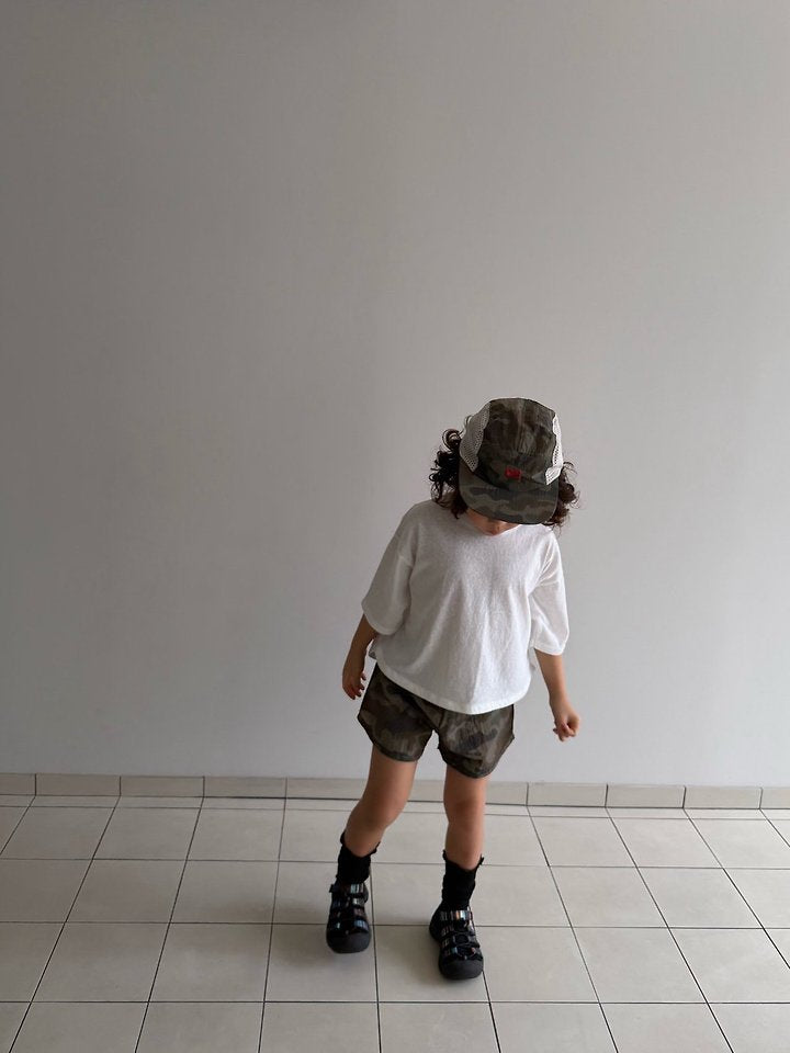【予約】camouflage short pants / cantucci studio XS-JS