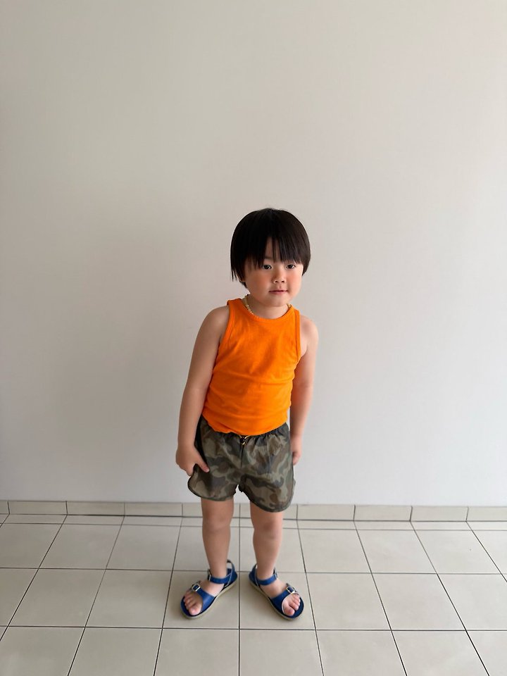 【予約】camouflage short pants / cantucci studio XS-JS