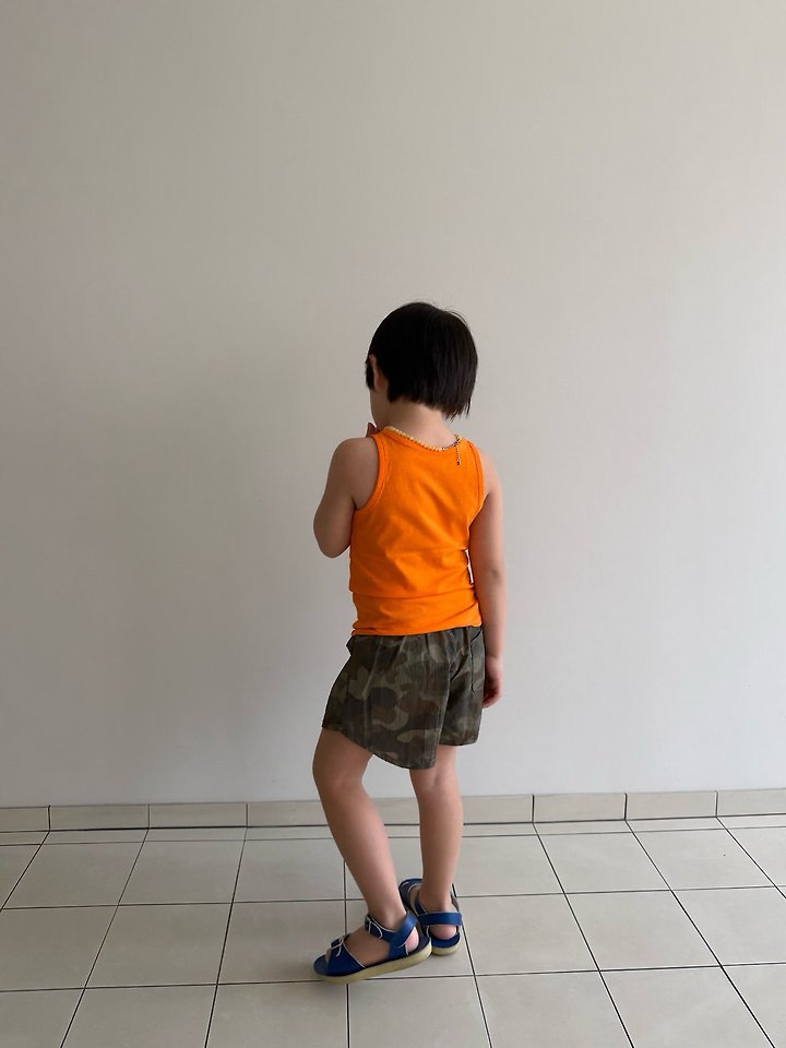 【予約】camouflage short pants / cantucci studio XS-JS