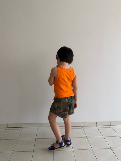【予約】camouflage short pants / cantucci studio XS-JS