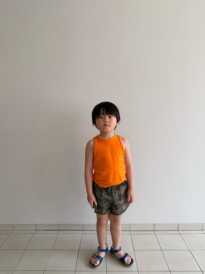 【予約】camouflage short pants / cantucci studio XS-JS
