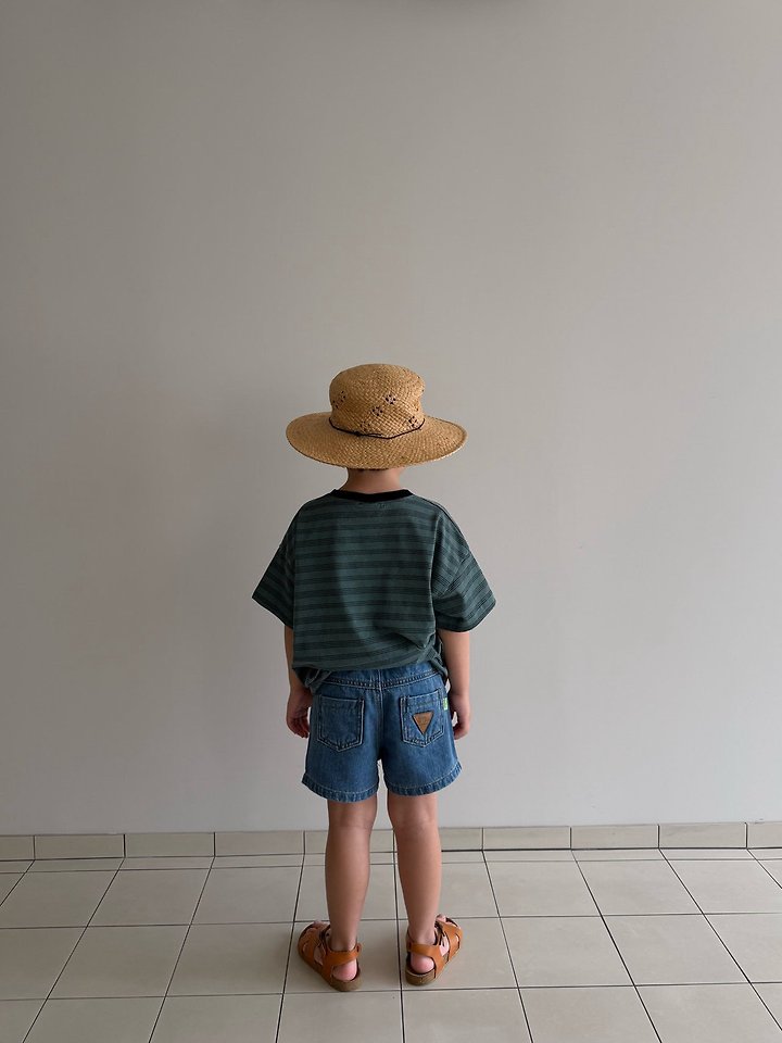 【予約】Adi short denim pants / cantucci studio XS-JS