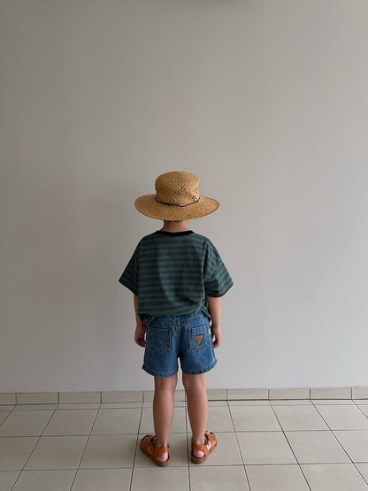 【予約】Adi short denim pants / cantucci studio XS-JS