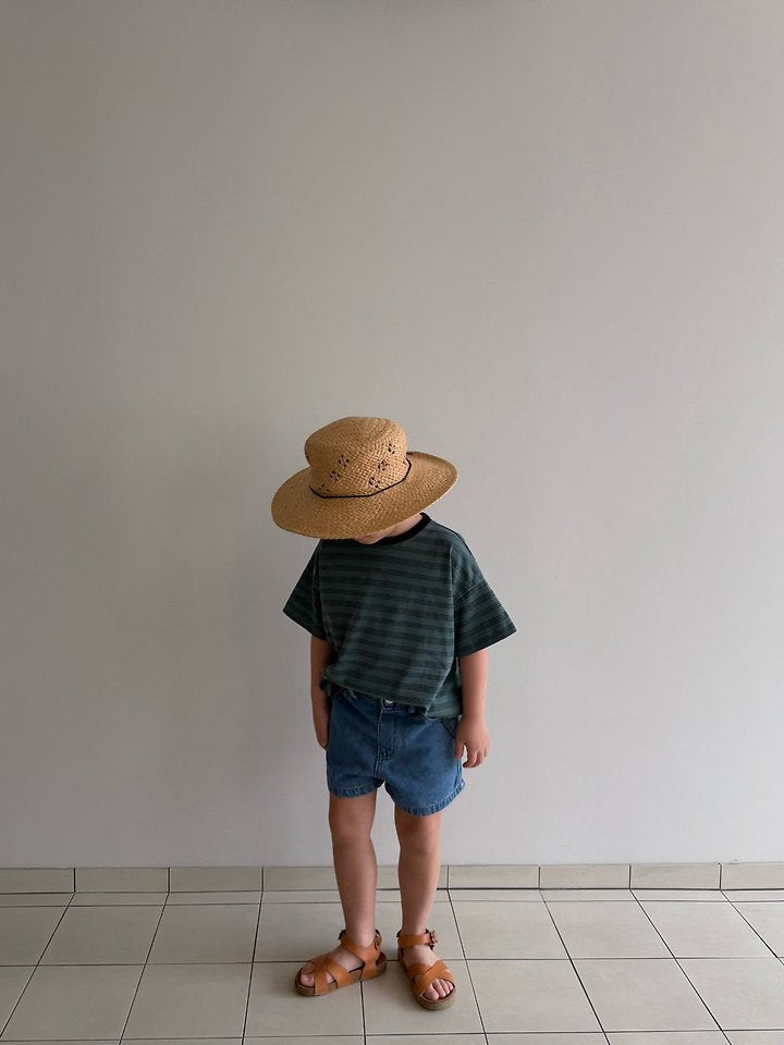 【予約】Adi short denim pants / cantucci studio XS-JS