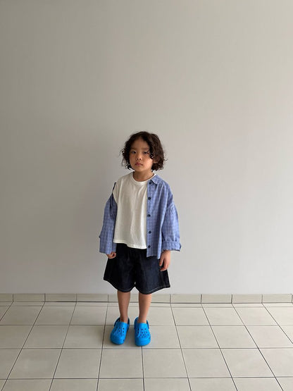【予約】linen half pants / cantucci studio XS-JS