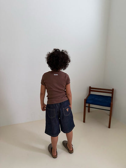 【予約】linen half pants / cantucci studio XS-JS