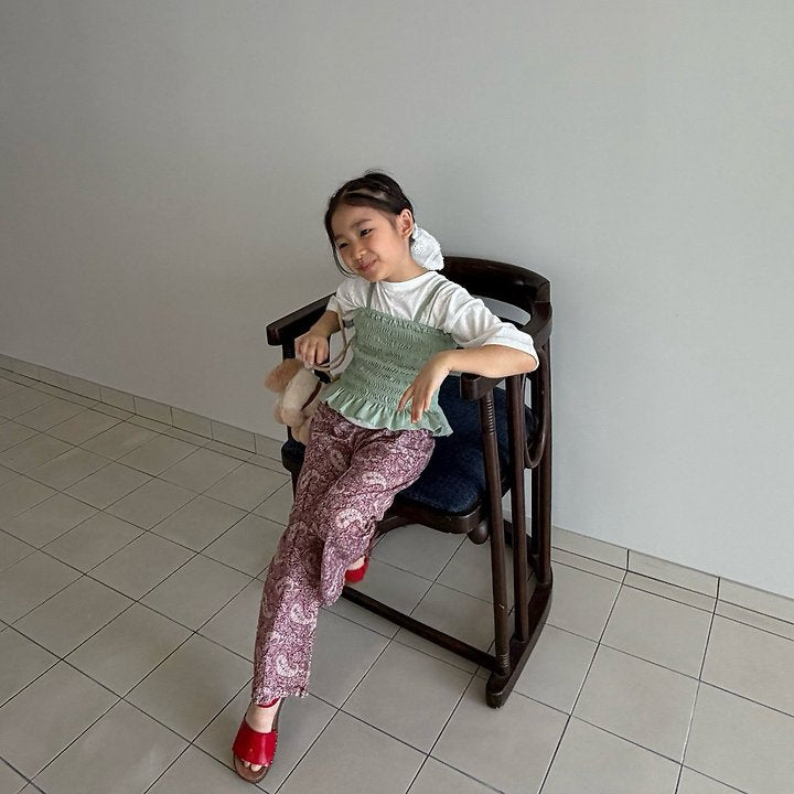 【予約】bali paisley pants / cantucci studio XS-JS