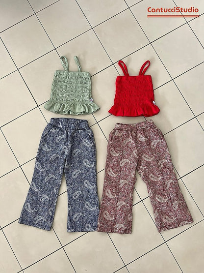 【予約】bali paisley pants / cantucci studio XS-JS