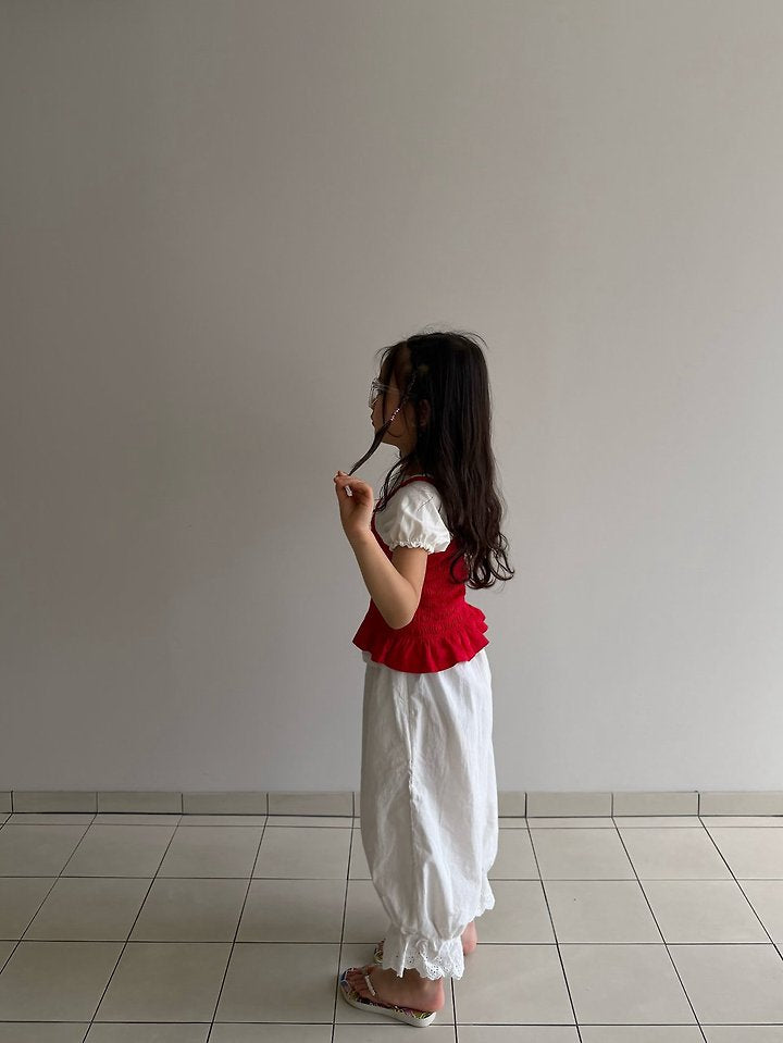 【予約】anne lace pants / cantucci studio XS-JS