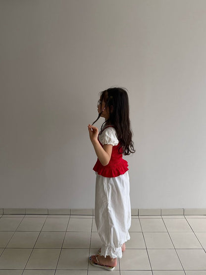 【予約】anne lace pants / cantucci studio XS-JS