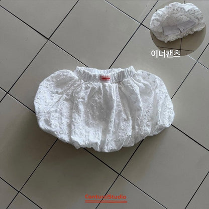 【予約】eyelet pumpkin skirt / cantucci studio XS-XL