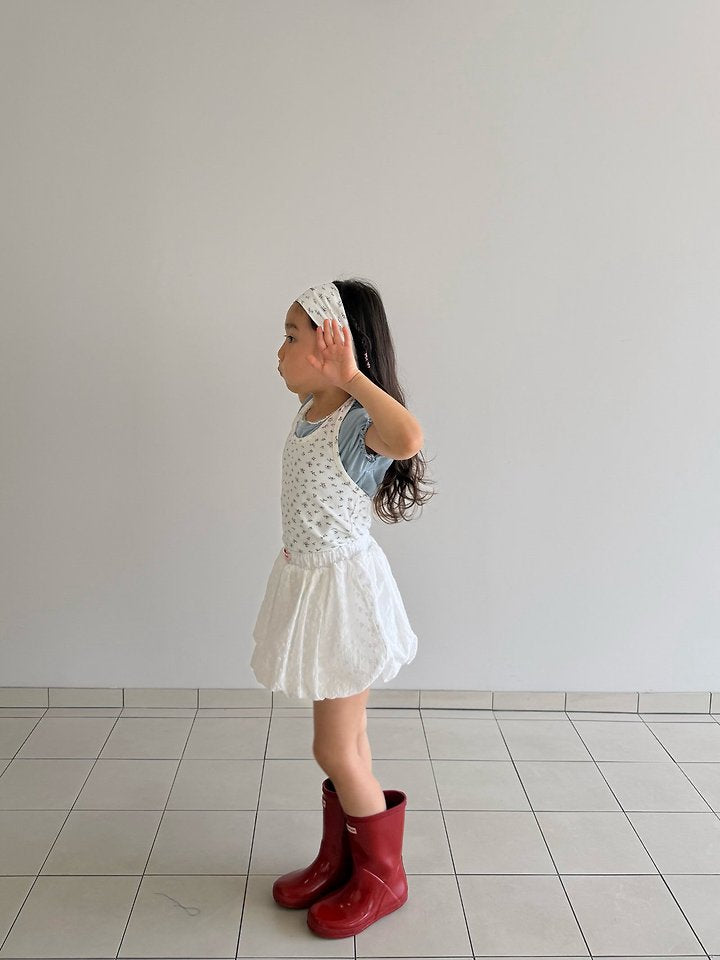 【予約】eyelet pumpkin skirt / cantucci studio XS-XL