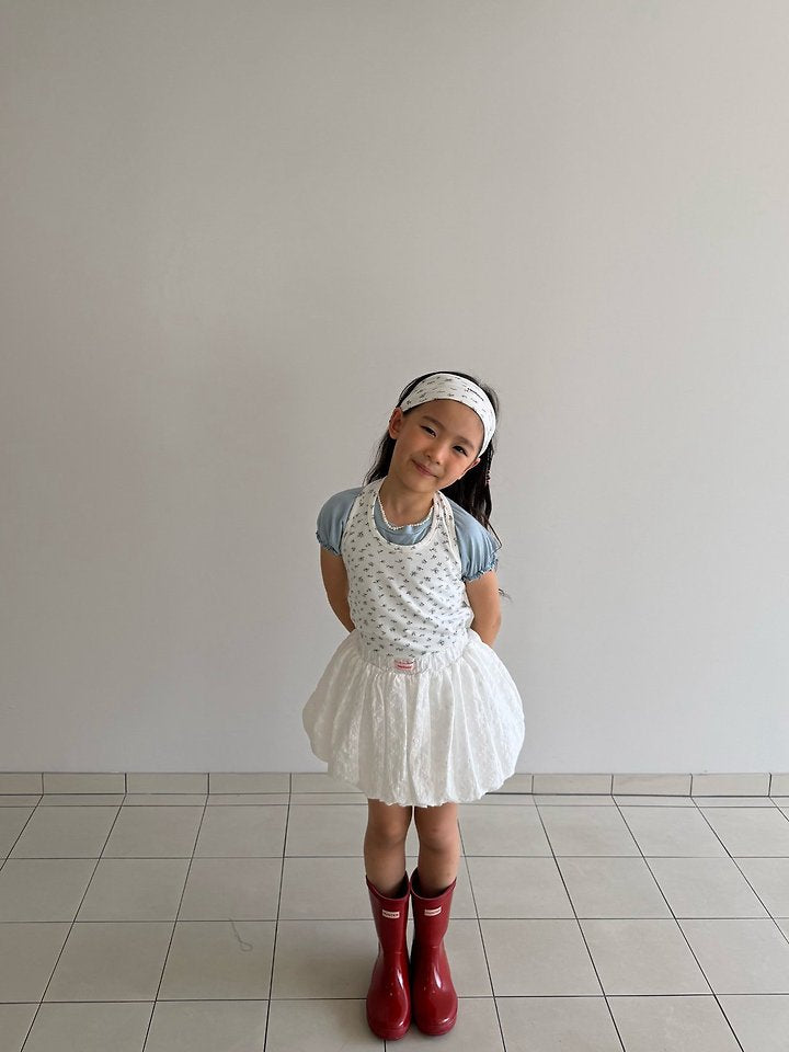 【予約】eyelet pumpkin skirt / cantucci studio XS-XL