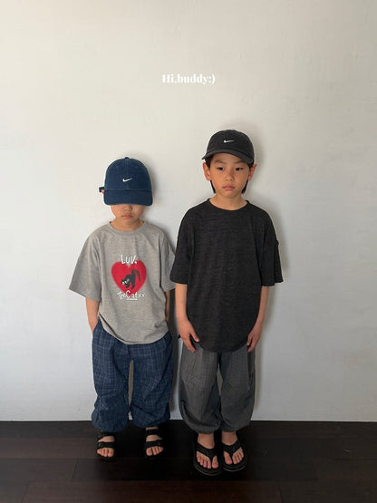 【予約】check jogger pants / hibuddy(S-JL)