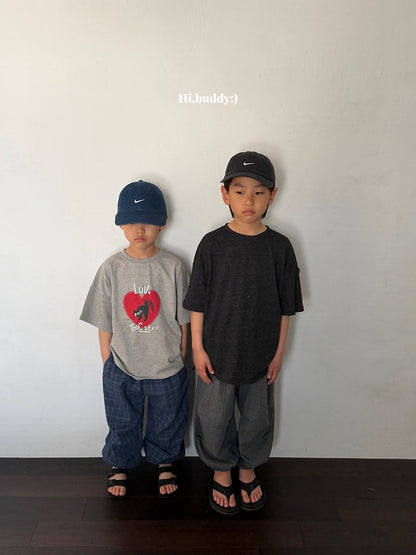 【予約】check jogger pants / hibuddy(S-JL)