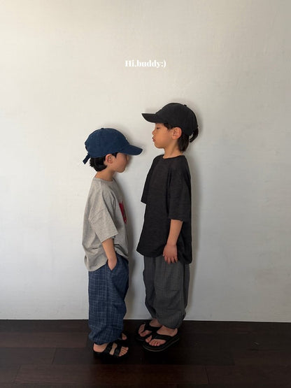【予約】check jogger pants / hibuddy(S-JL)