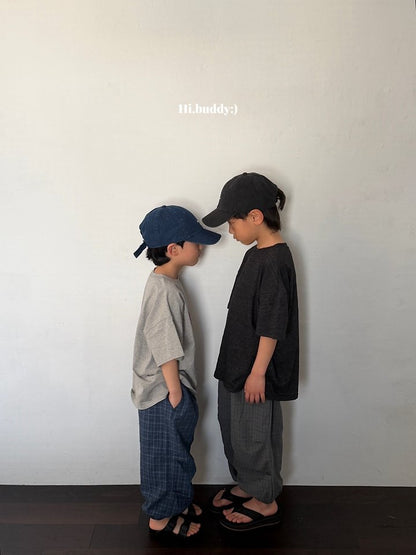 【予約】check jogger pants / hibuddy(S-JL)
