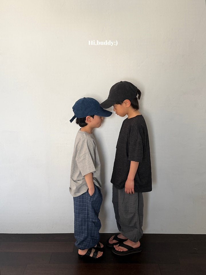 【予約】check jogger pants / hibuddy(S-JL)