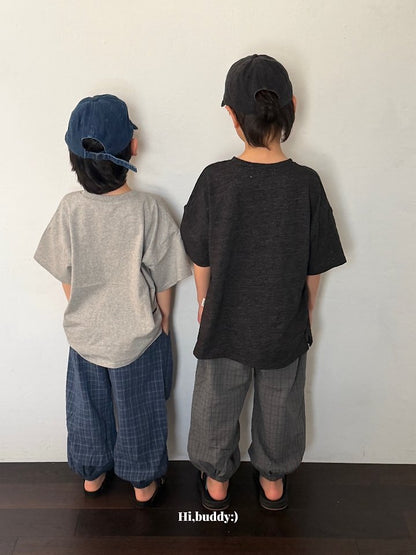 【予約】check jogger pants / hibuddy(S-JL)