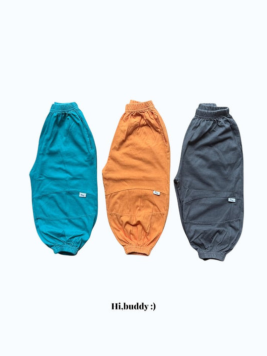 【予約】label jogger pants / hibuddy(S-JL)