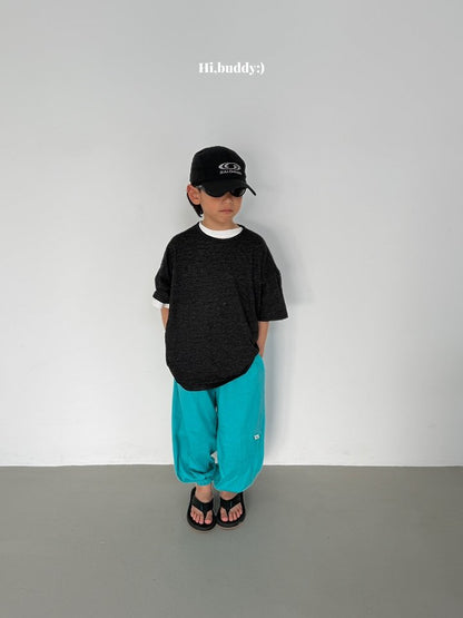 【予約】label jogger pants / hibuddy(S-JL)