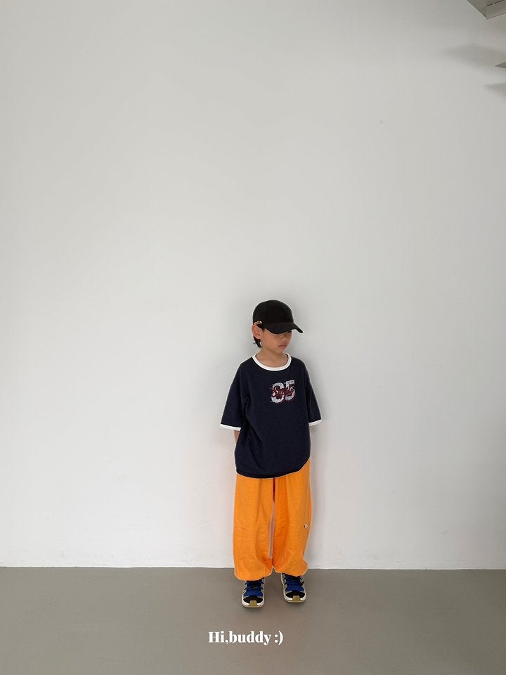 【予約】label jogger pants / hibuddy(S-JL)