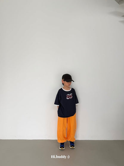 【予約】label jogger pants / hibuddy(S-JL)