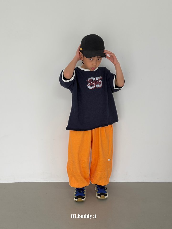 【予約】label jogger pants / hibuddy(S-JL)