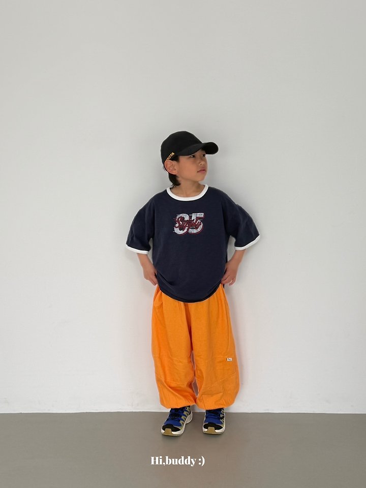 【予約】label jogger pants / hibuddy(S-JL)