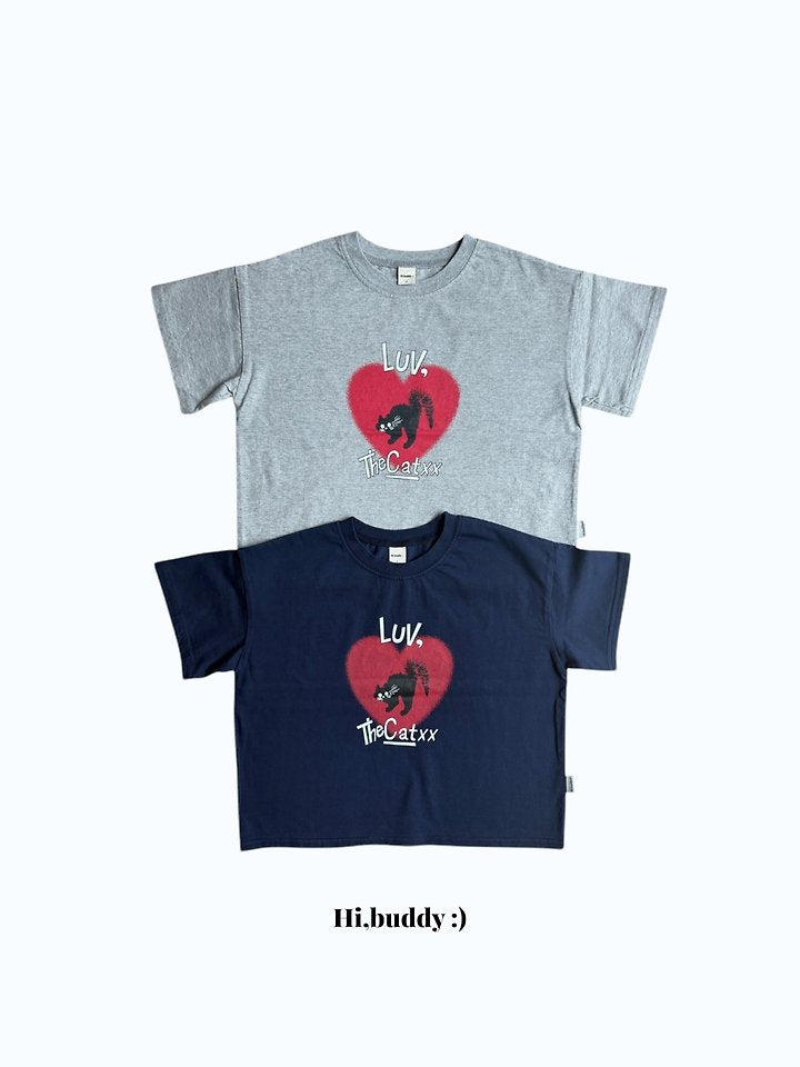 【予約】love cath T / hibuddy(S-JL)