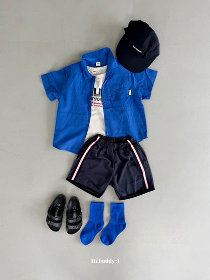 【予約】tapeing pants / hibuddy(S-JL)