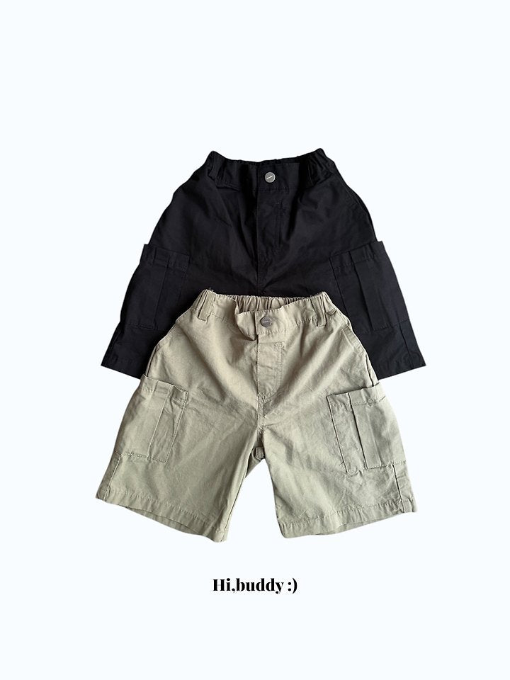 【予約】cargo bermuda pants / hibuddy(S-JL)