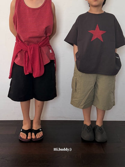 【予約】cargo bermuda pants / hibuddy(S-JL)