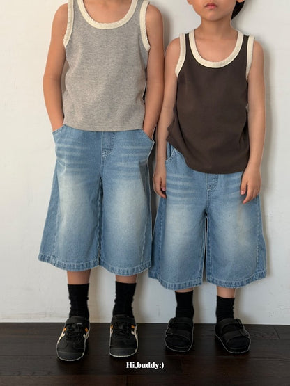 【予約】happy bermuda pants / hibuddy(S-JL)