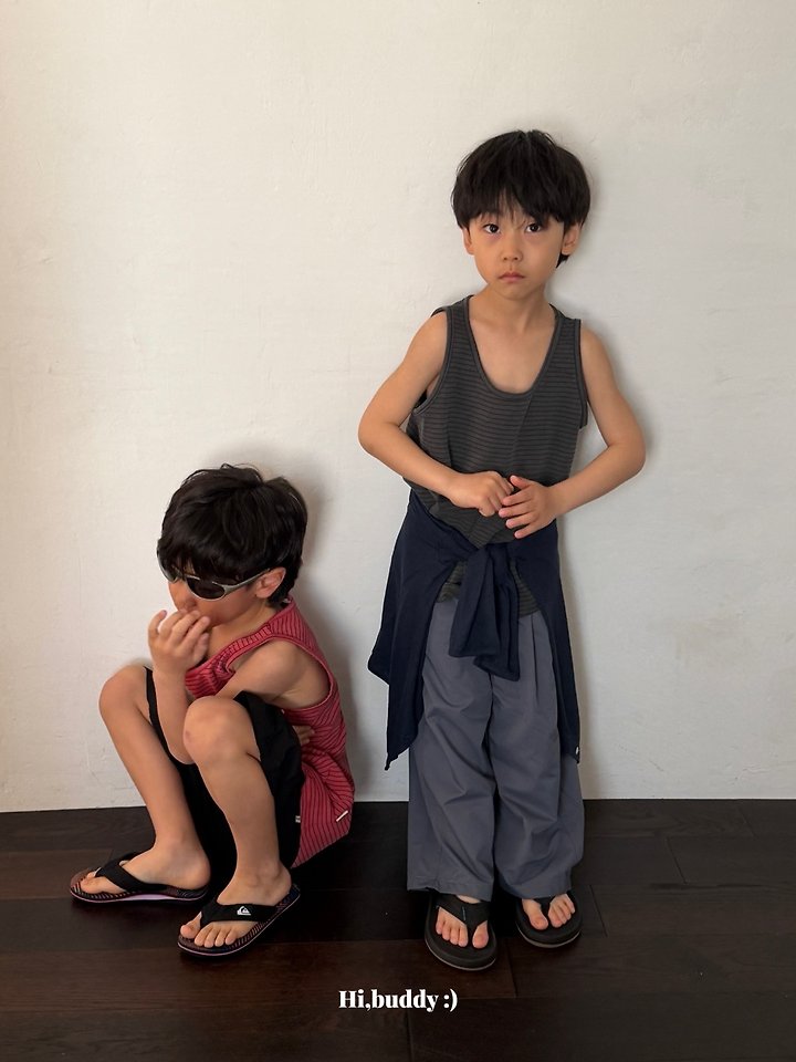 【予約】pigment stripe sleeveless / hibuddy(S-JL)