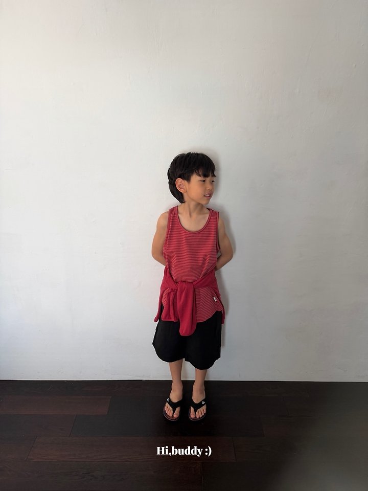 【予約】pigment stripe sleeveless / hibuddy(S-JL)