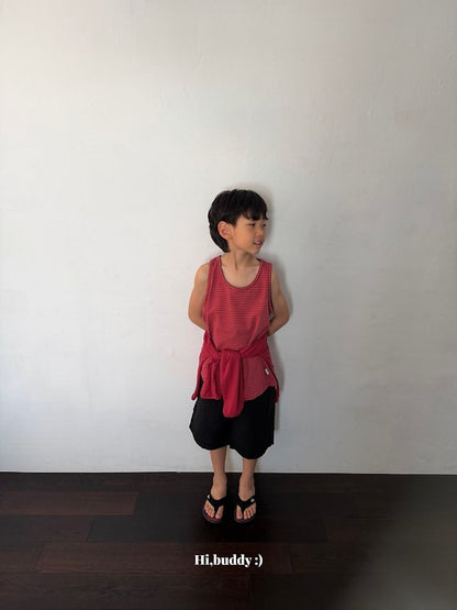 【予約】pigment stripe sleeveless / hibuddy(S-JL)