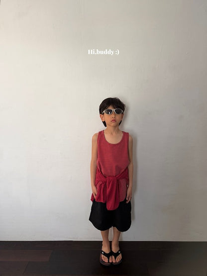 【予約】pigment stripe sleeveless / hibuddy(S-JL)