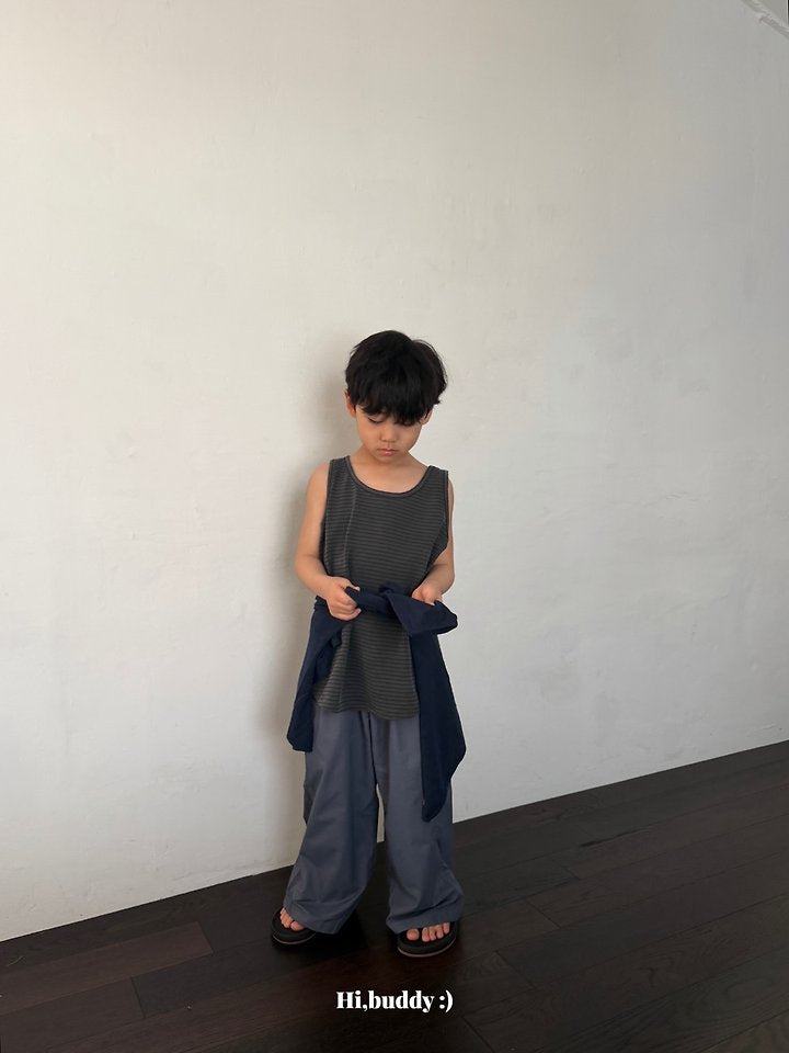 【予約】pigment stripe sleeveless / hibuddy(S-JL)