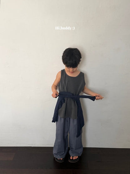 【予約】pigment stripe sleeveless / hibuddy(S-JL)
