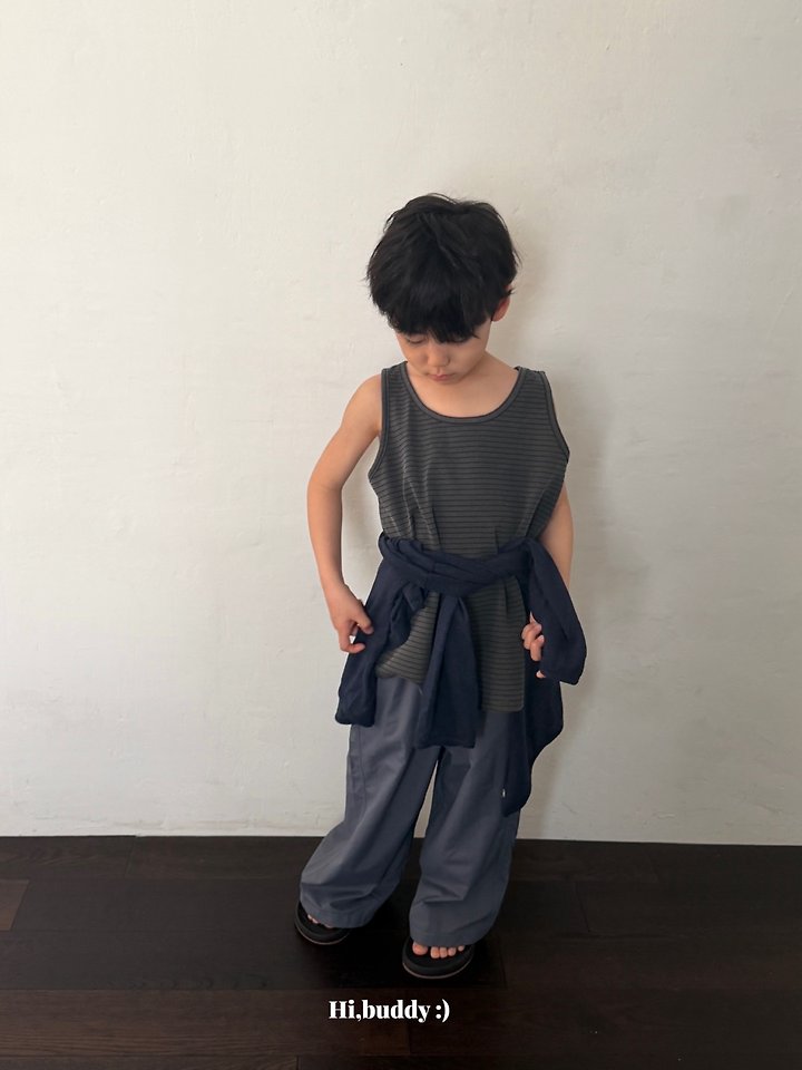【予約】pigment stripe sleeveless / hibuddy(S-JL)