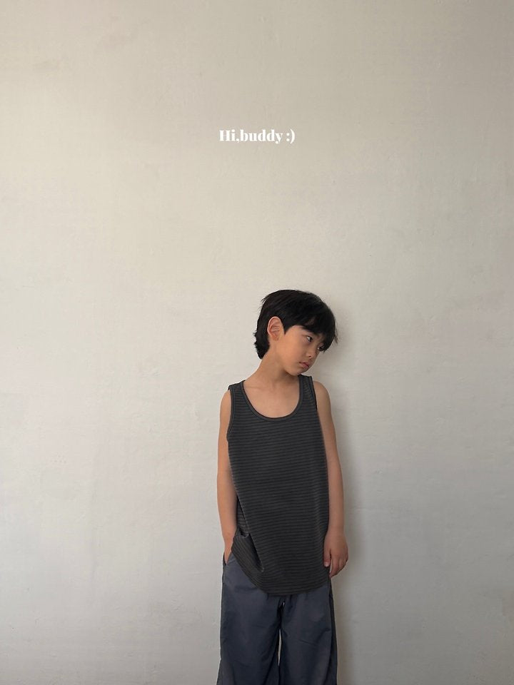 【予約】pigment stripe sleeveless / hibuddy(S-JL)