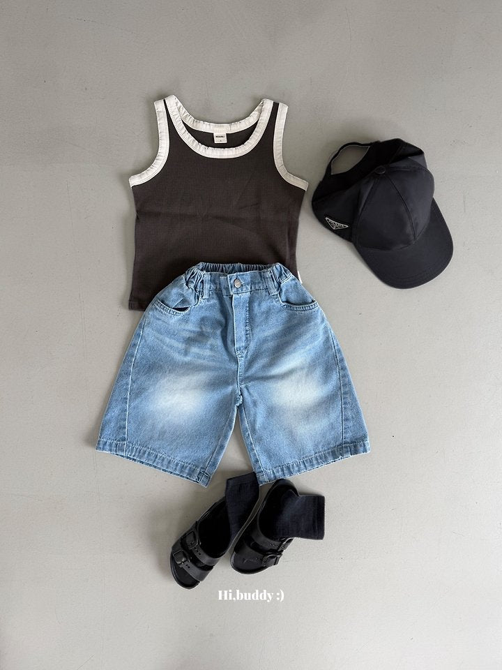 【予約】waffle sleeveless / hibuddy(S-JL)